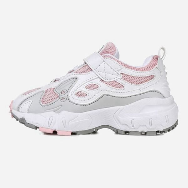 Fila Ravagement 2000 Kd Boy's Sneakers - Grey/Pink,NZ 964-92701